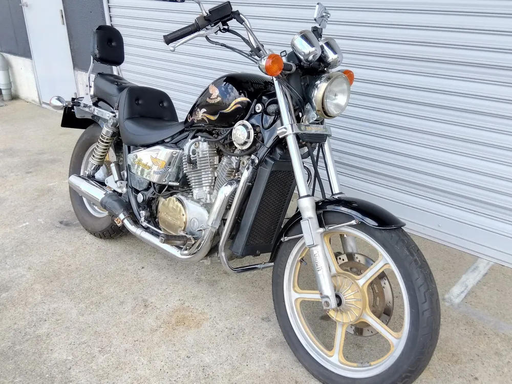 Honda Shadow 750 1986, чёрный, фото 4