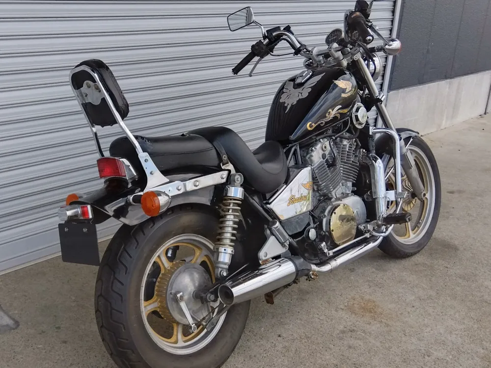 Honda Shadow 750 1986, чёрный, фото 5