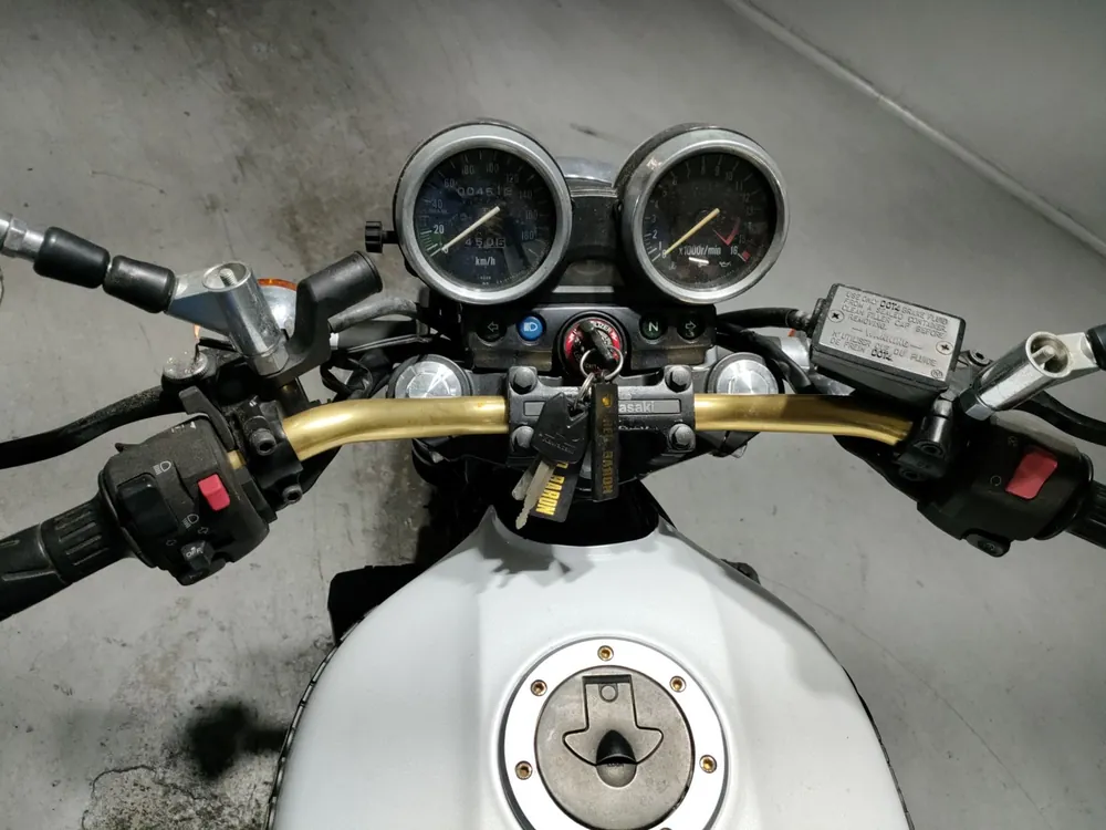 Kawasaki ZRX400-II 2008, white/black, фото 5