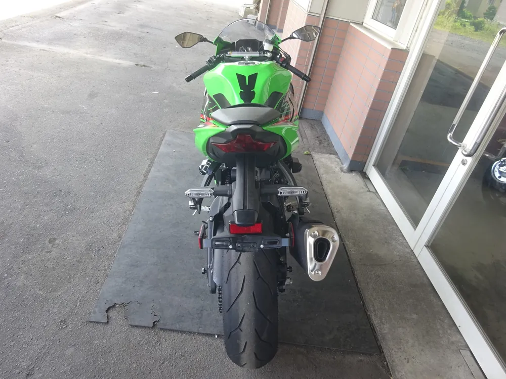 Kawasaki Zx-6Ra 2024, black/green, фото 7