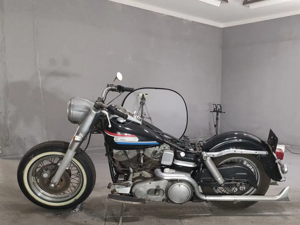Harley-Davidson FLH1200 2010, чёрный, фото 2