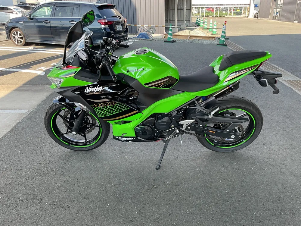 Kawasaki Ninja 400 2019, lime, фото 6