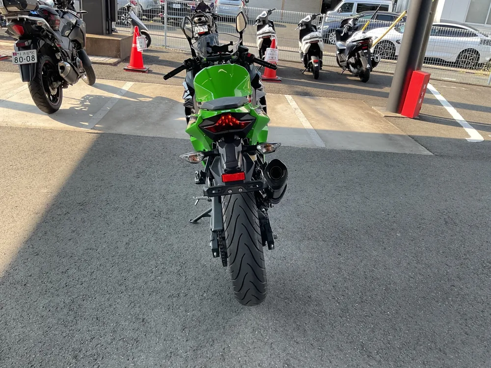 Kawasaki Ninja 400 2019, lime, фото 8