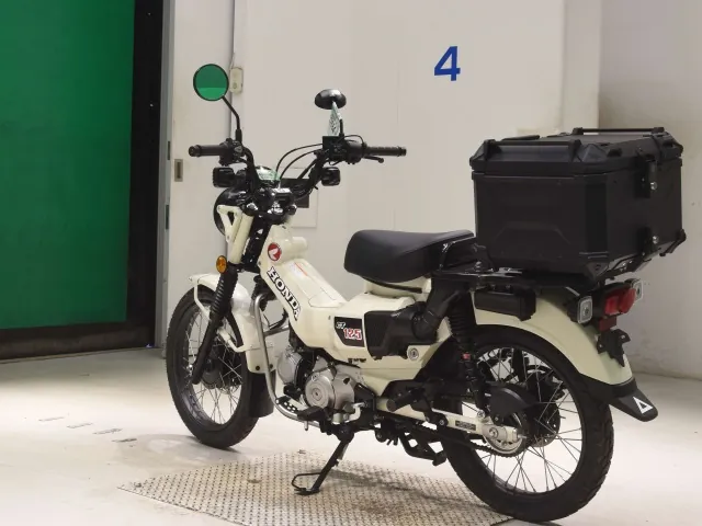 Honda CT125 Hunter Cub, белый, фото 6