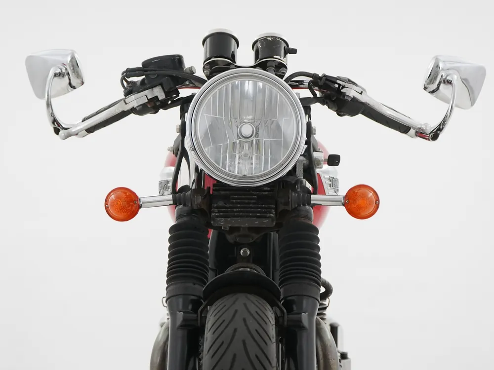 Triumph Thruxton 2008, красный, фото 10
