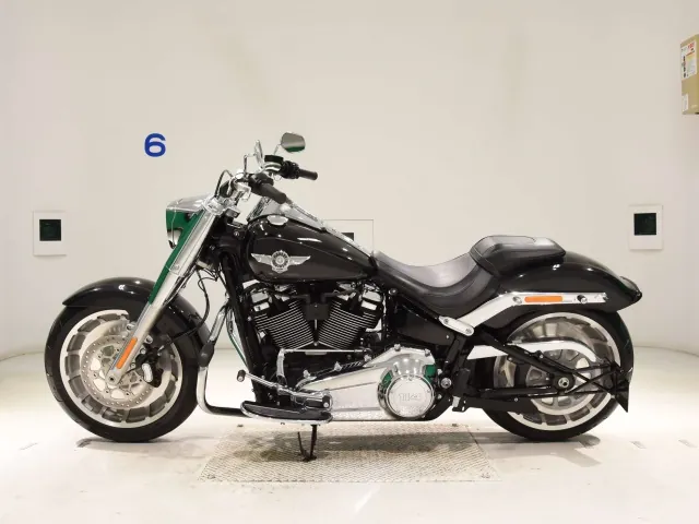 Harley-Davidson FLFBS1870 2021, чёрный, фото 2