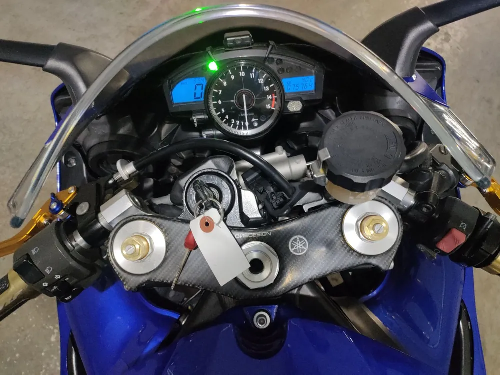 Yamaha YZF-R1 2007, синий, фото 5