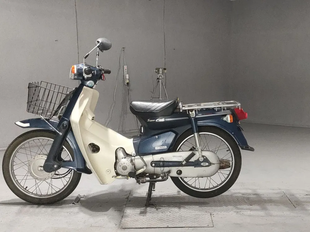 Honda Super Cub, синий, фото 2
