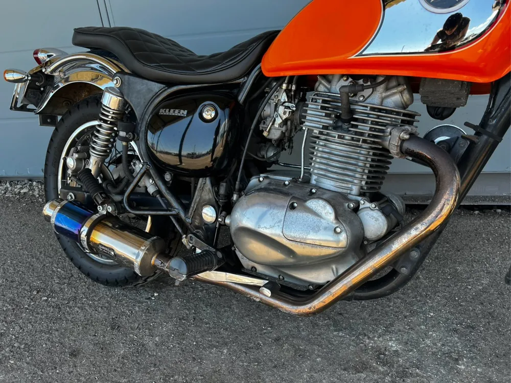 Kawasaki Estrella, оранжевый, фото 13