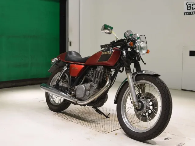 Yamaha SR500 1983, red | black, фото 3