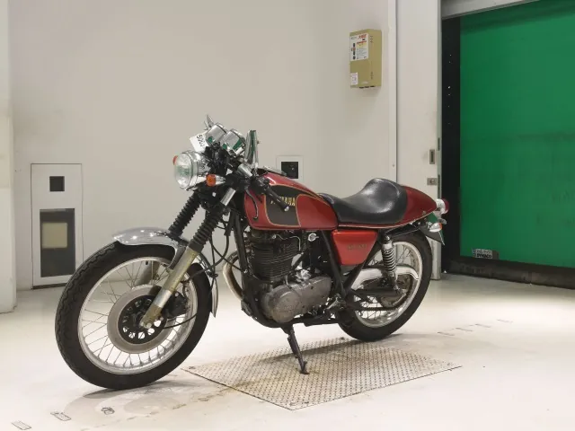 Yamaha SR500 1983, red | black, фото 4