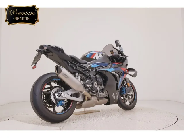 BMW M1000Rr 2025, чёрный, красный, синий, фото 5