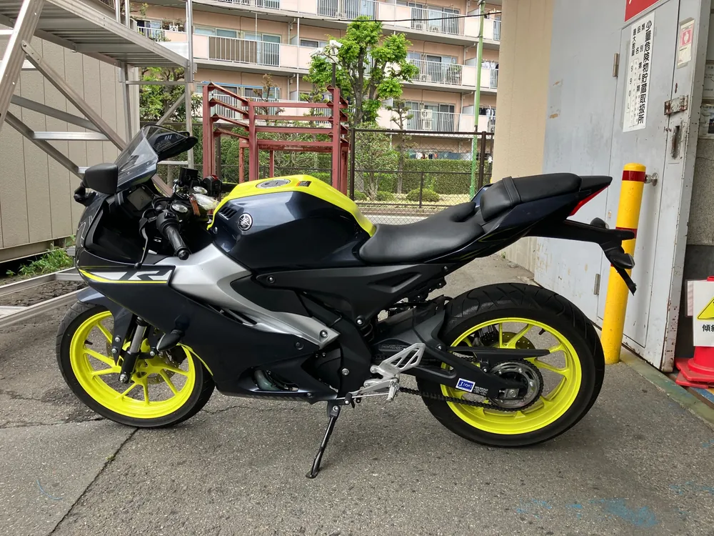 Yamaha YZF-R15, gun m/ yellow, фото 2