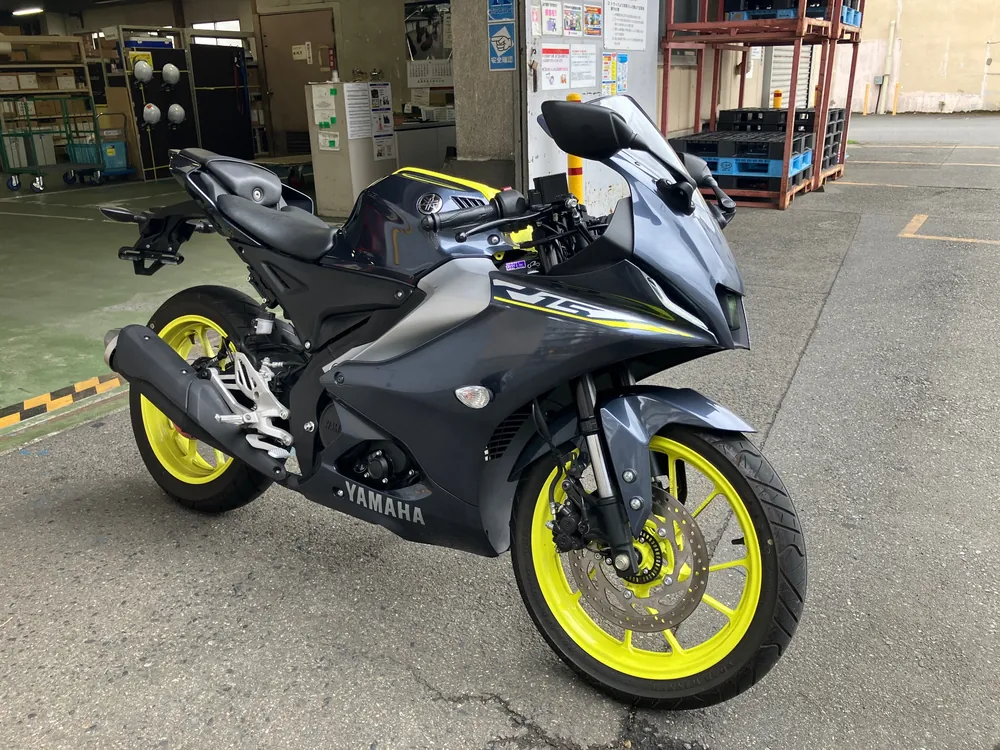 Yamaha YZF-R15, gun m/ yellow, фото 4