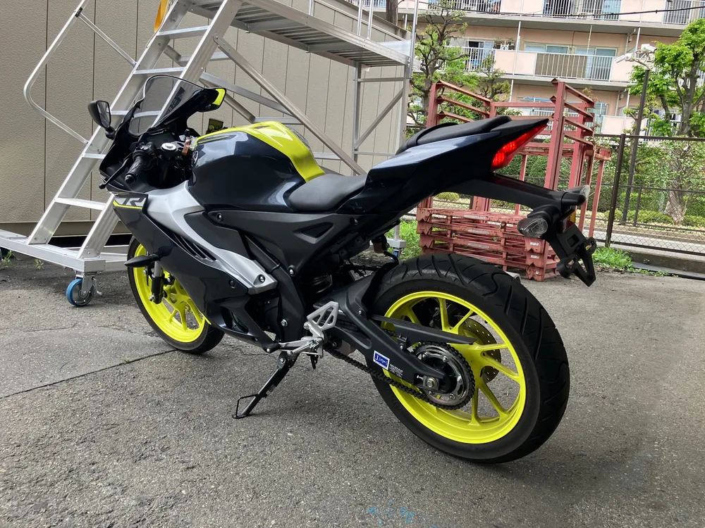 Yamaha YZF-R15, gun m/ yellow, фото 5