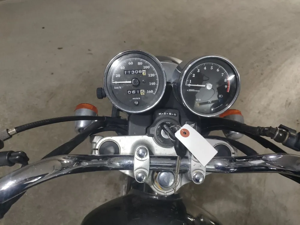 Honda CB400SS 2004, чёрный, фото 5