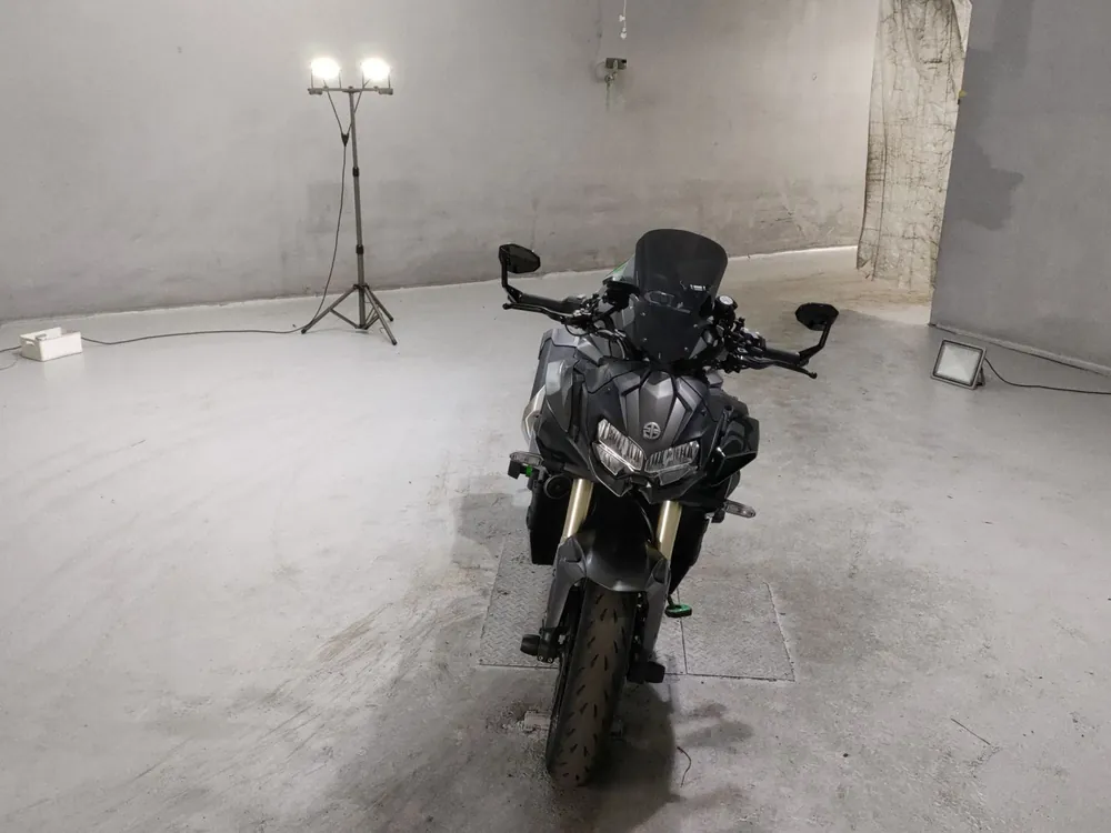 Kawasaki ZH2 SE 2023, black / green, фото 3