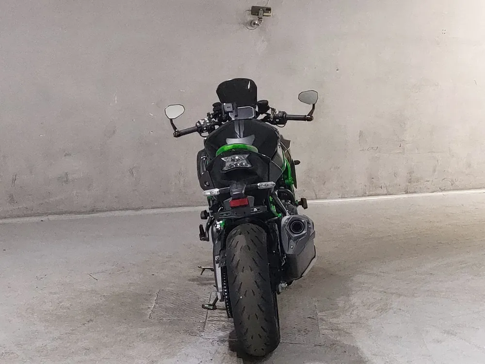 Kawasaki ZH2 SE 2023, black / green, фото 4
