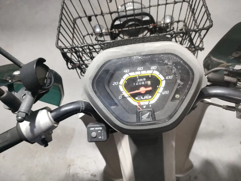 Honda Cross Cub, синий, фото 5