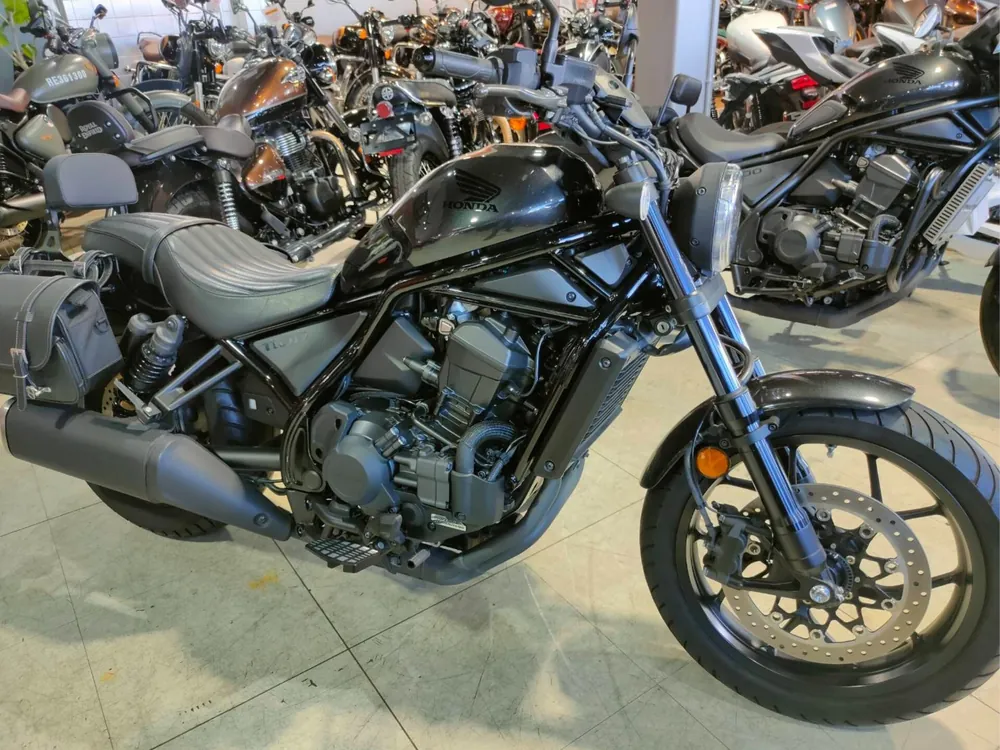 Honda Rebel 2022, чёрный, фото 3