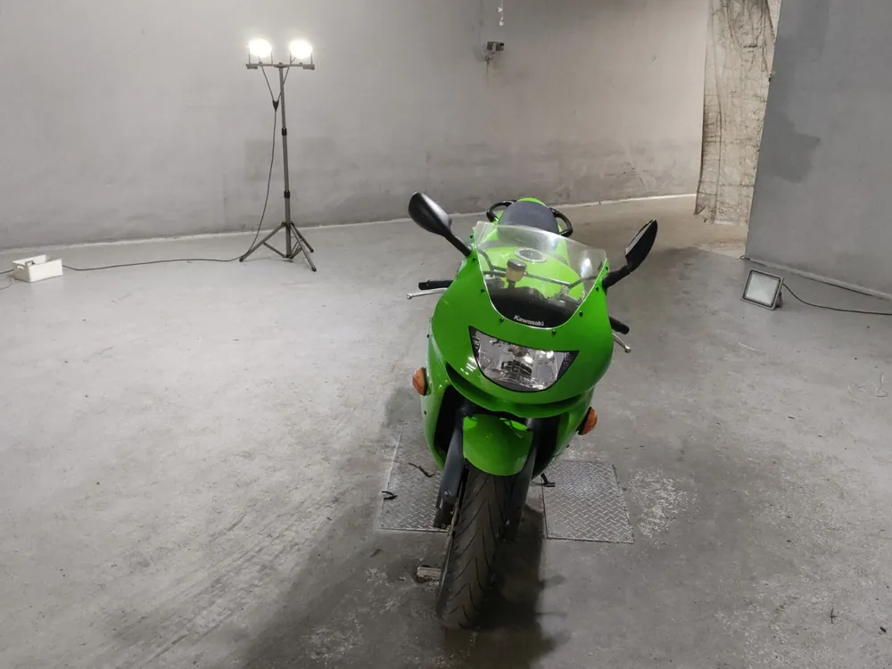 Kawasaki ZX-9R 1998, зелёный, фото 3
