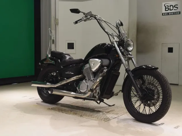 Honda Steed 400 1994, чёрный, фото 3