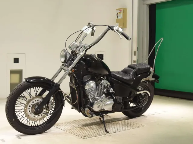 Honda Steed 400 1994, чёрный, фото 4