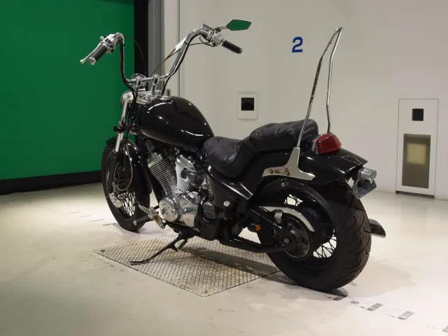 Honda Steed 400 1994, чёрный, фото 6