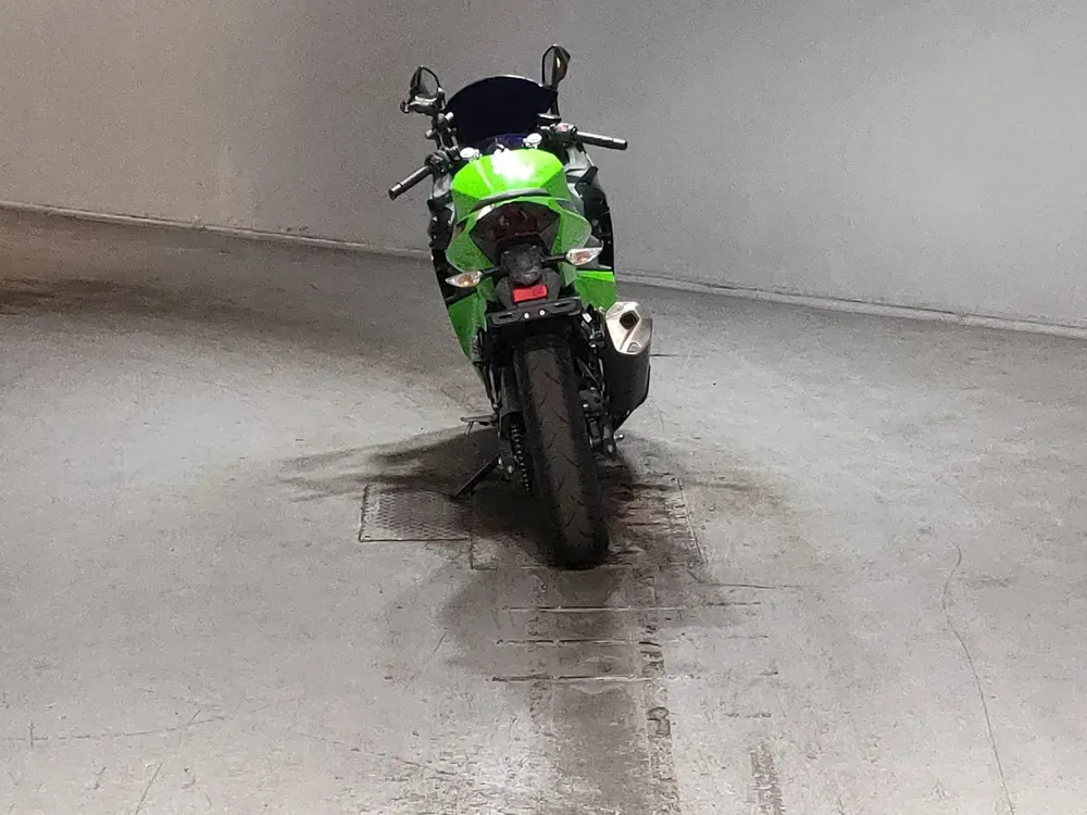 Kawasaki Ninja 400 2020, black / green, фото 4