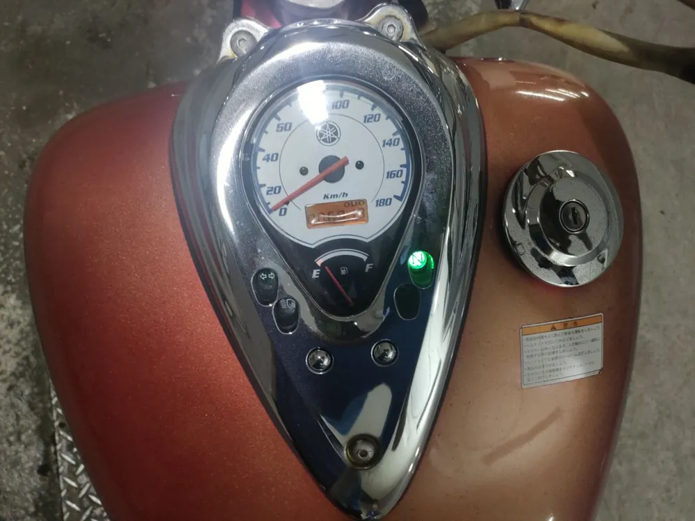 Yamaha Drag Star 400 Classic 2001, красный, фото 5