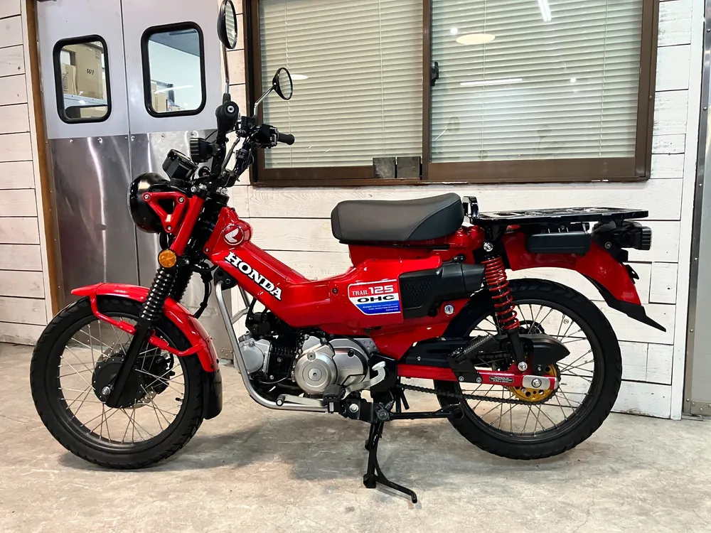 Honda CT125 Hunter Cub, красный, фото 2