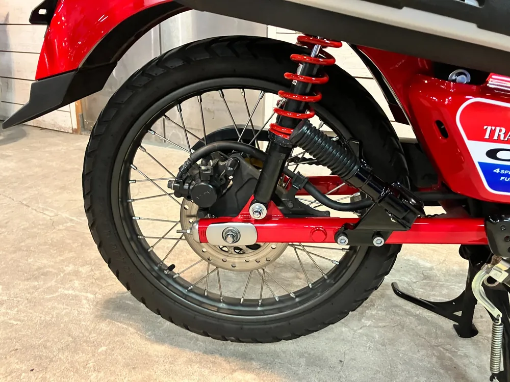 Honda CT125 Hunter Cub, красный, фото 11