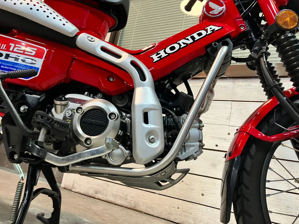 Honda CT125 Hunter Cub, красный, фото 14