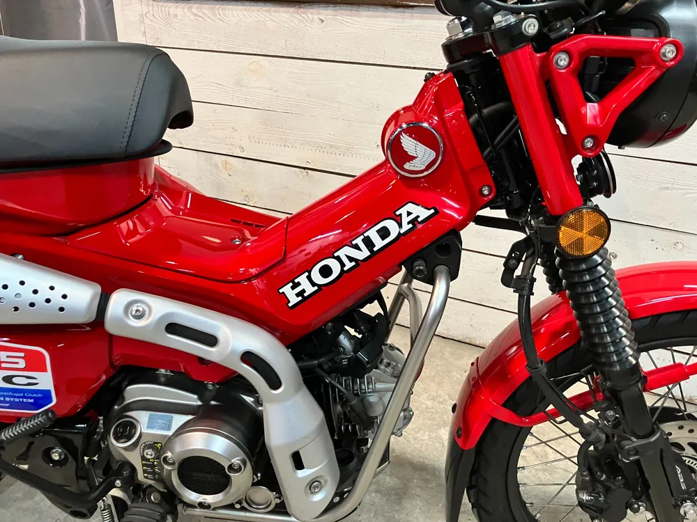Honda CT125 Hunter Cub, красный, фото 15