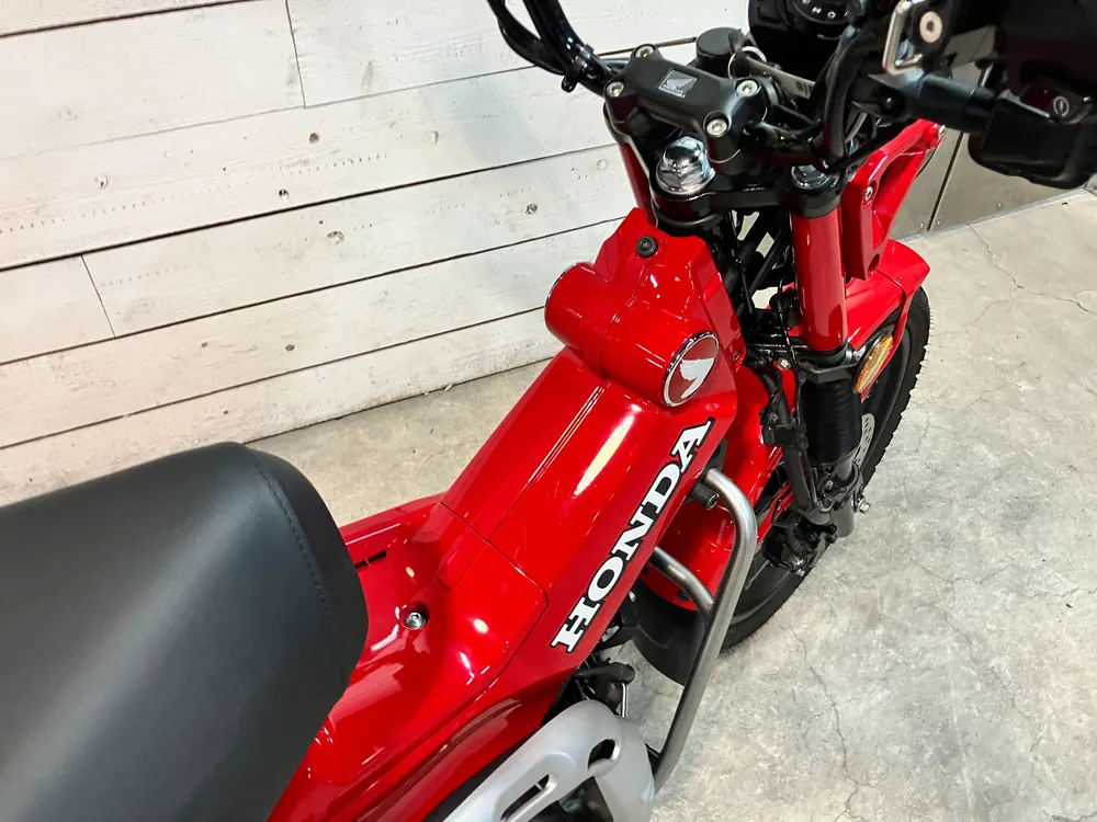 Honda CT125 Hunter Cub, красный, фото 16