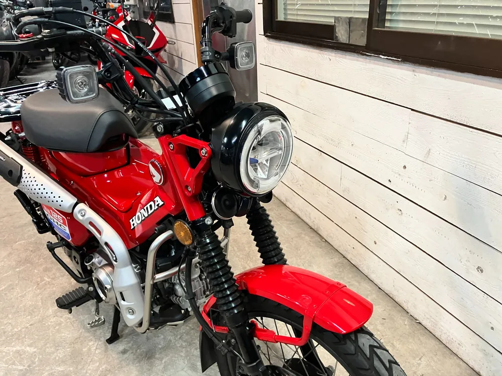 Honda CT125 Hunter Cub, красный, фото 18