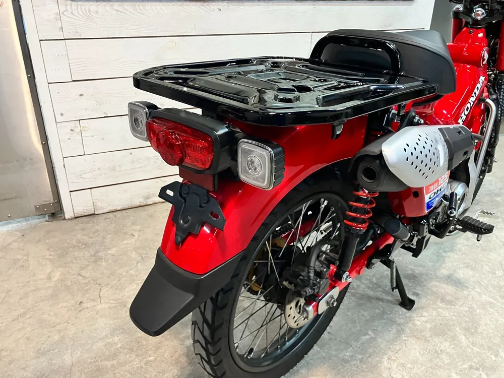 Honda CT125 Hunter Cub, красный, фото 10