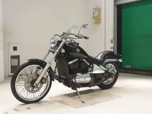 Kawasaki Vulcan 400 Classic 1995, чёрный, фото 4