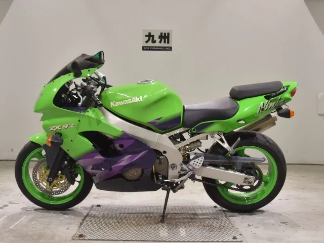 Kawasaki ZX-9R 1998, зелёный, фото 2
