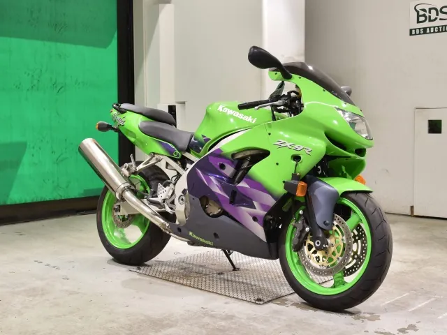 Kawasaki ZX-9R 1998, зелёный, фото 3