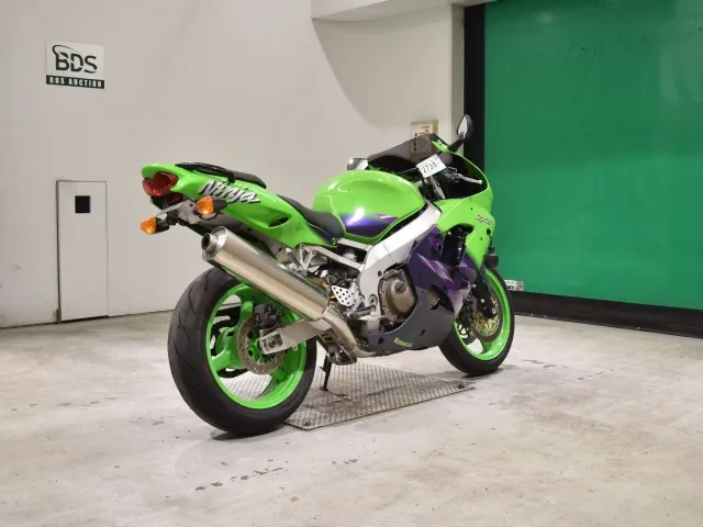 Kawasaki ZX-9R 1998, зелёный, фото 5