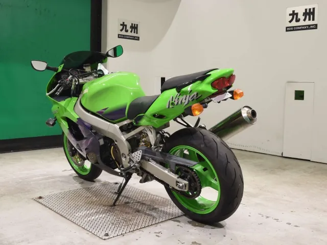 Kawasaki ZX-9R 1998, зелёный, фото 6