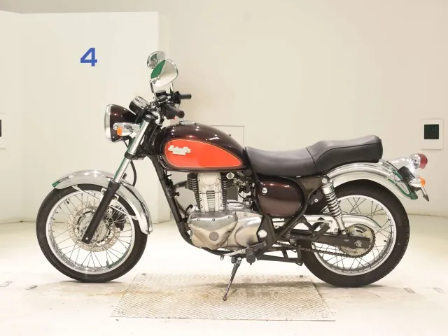 Kawasaki Estrella, light brown | orange, фото 2