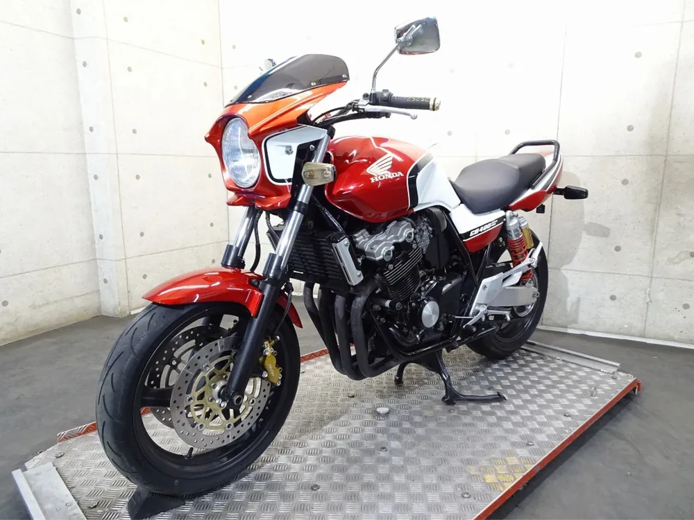 Honda CB400 Super Four 2003, white / red, фото 4