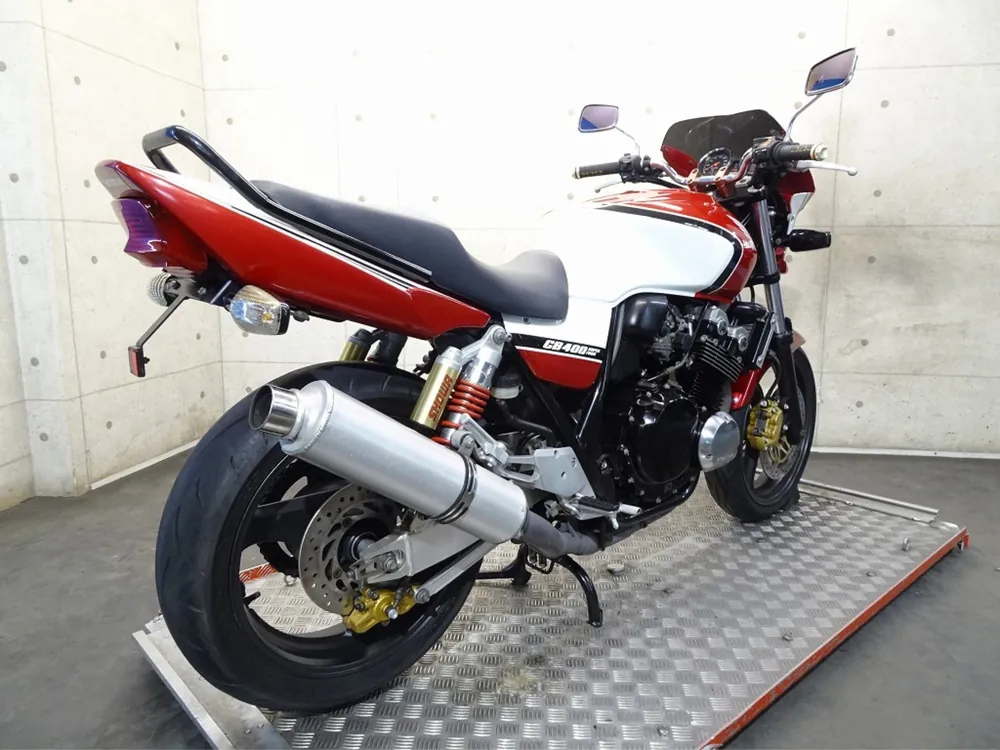 Honda CB400 Super Four 2003, white / red, фото 5