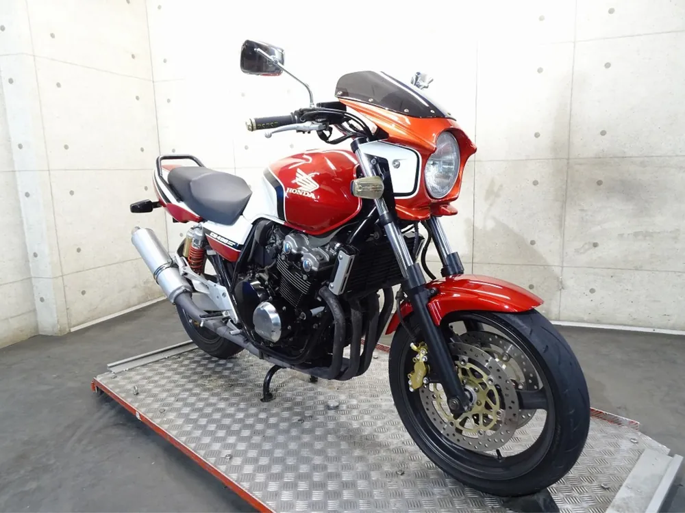 Honda CB400 Super Four 2003, white / red, фото 8