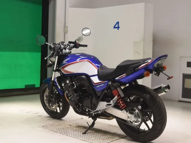 Honda CB400SB 2021, white | red | blue, фото 6