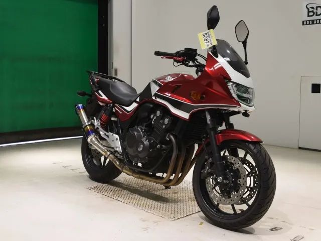 Honda CB400SB 2020, white | red | black, фото 3