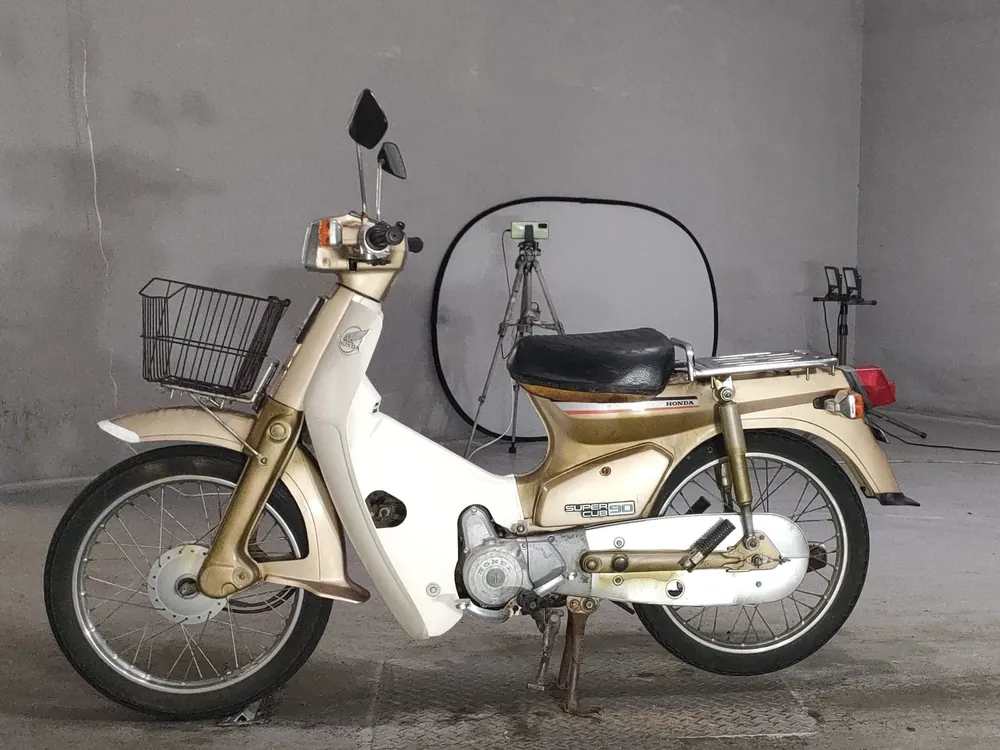 Honda Super Cub, золотистый, фото 2