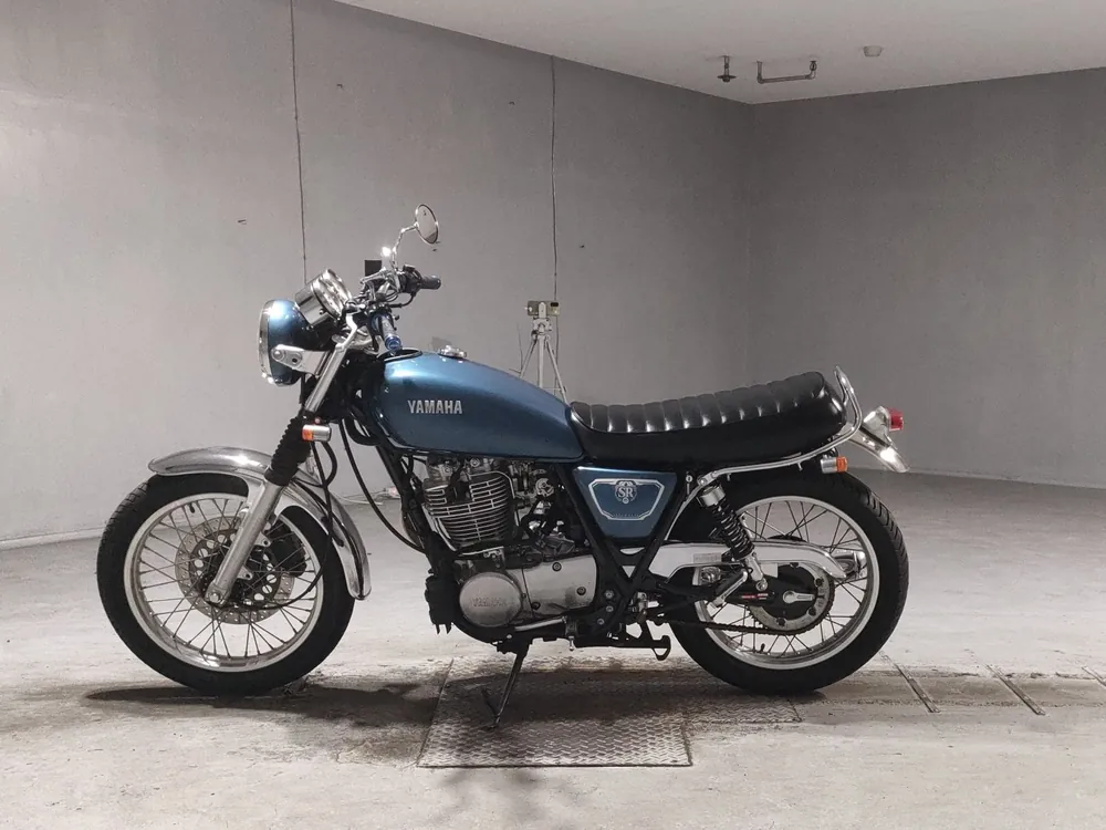 Yamaha SR400 Final Edition Limited 2020, синий, фото 2